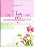 A Bíblia da Mulher - Grande - Flores